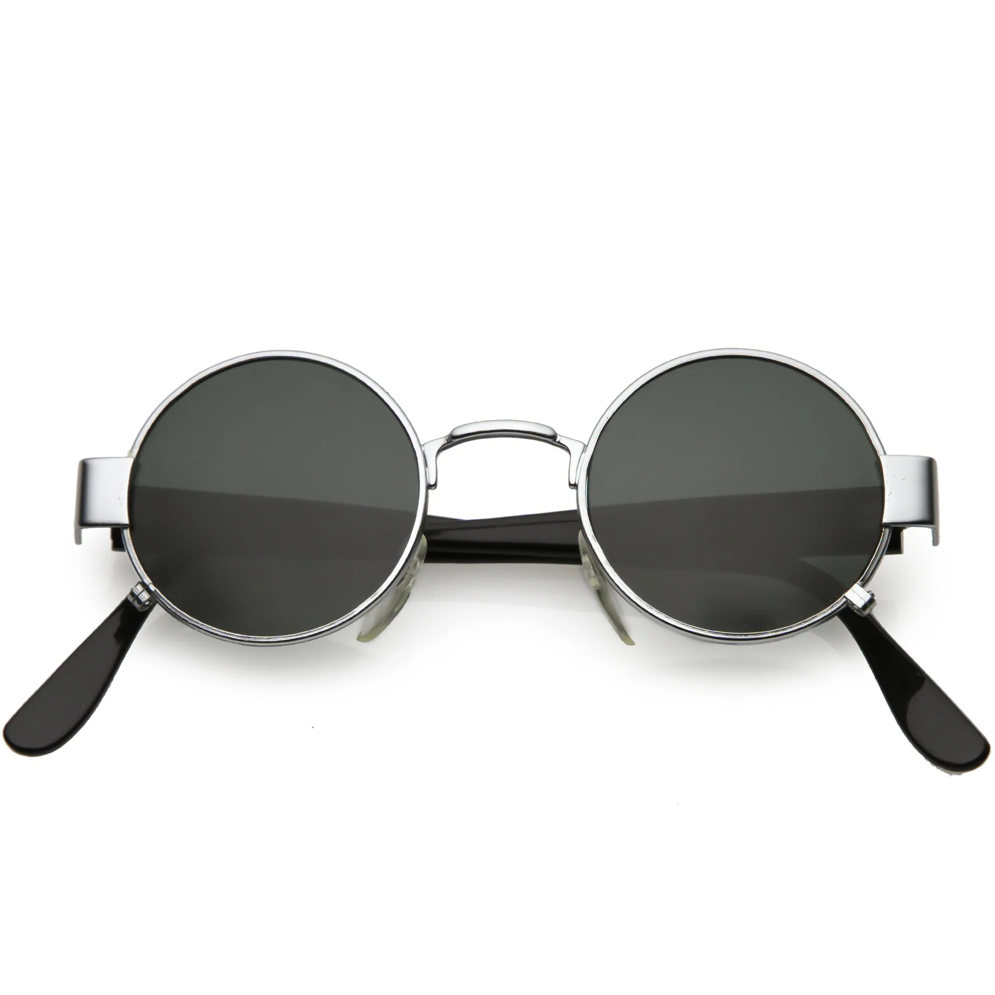 Matte Black Gray Mirror Polarized Glass