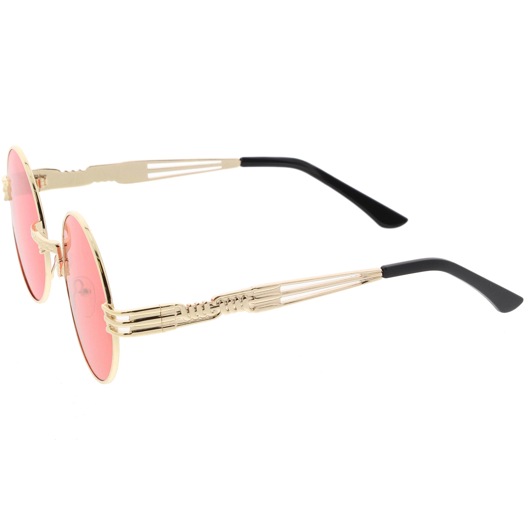 Matte Black Red Mirror Polarized Glass